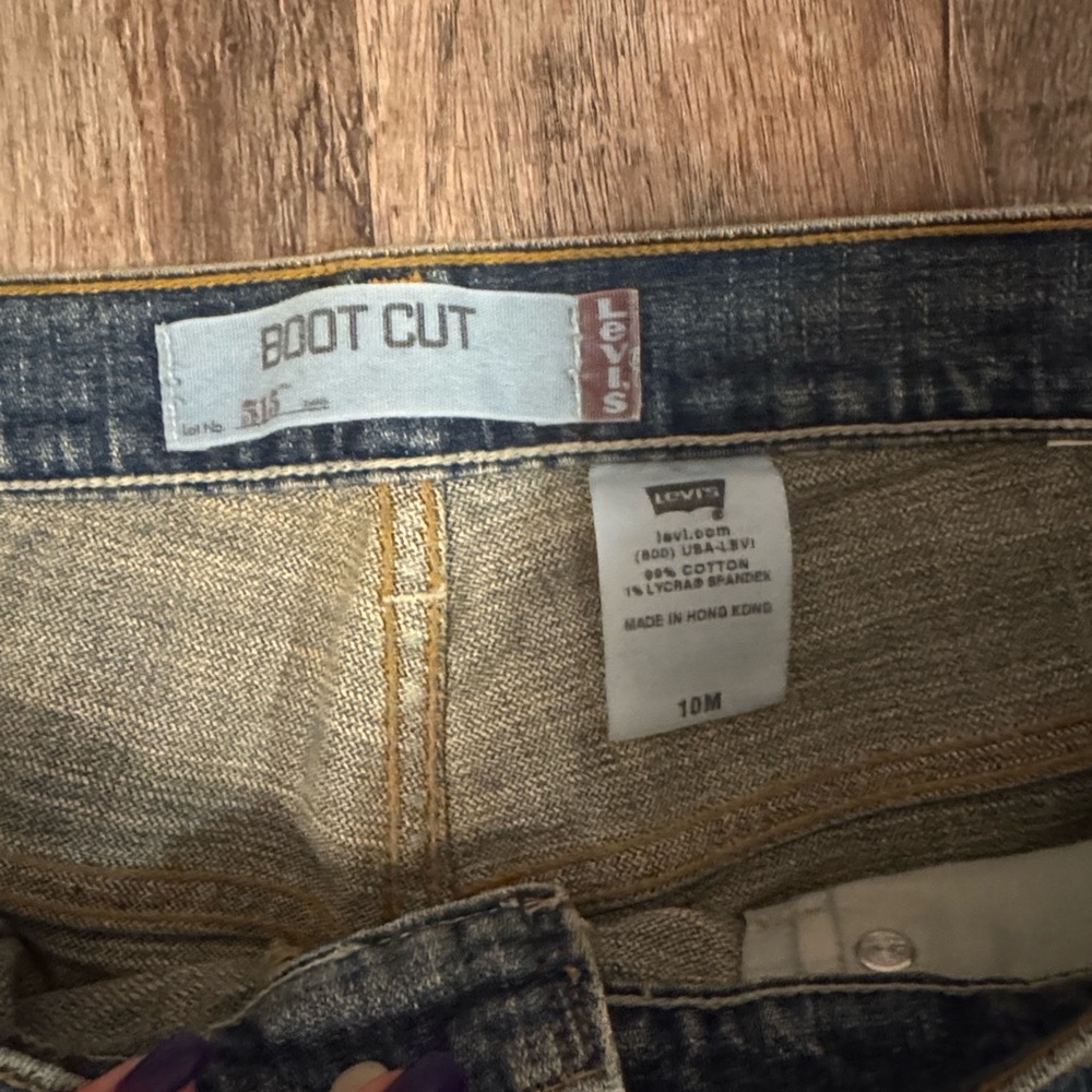 Levi’s Women’s 315 Vintage High Rise Jeans Size 10 - Picture 8 of 13